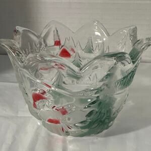 Holiday Landscape by Mikasa Christmas Holiday Votive Candle Holder